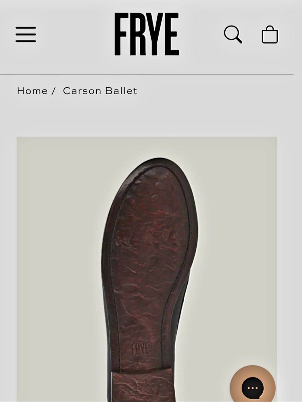 Womens 6.5 Frye Carson Ballet Flat NWOT - Picture 12 of 12